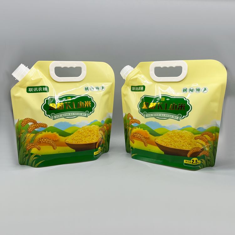 2.5kg小米袋帶提手