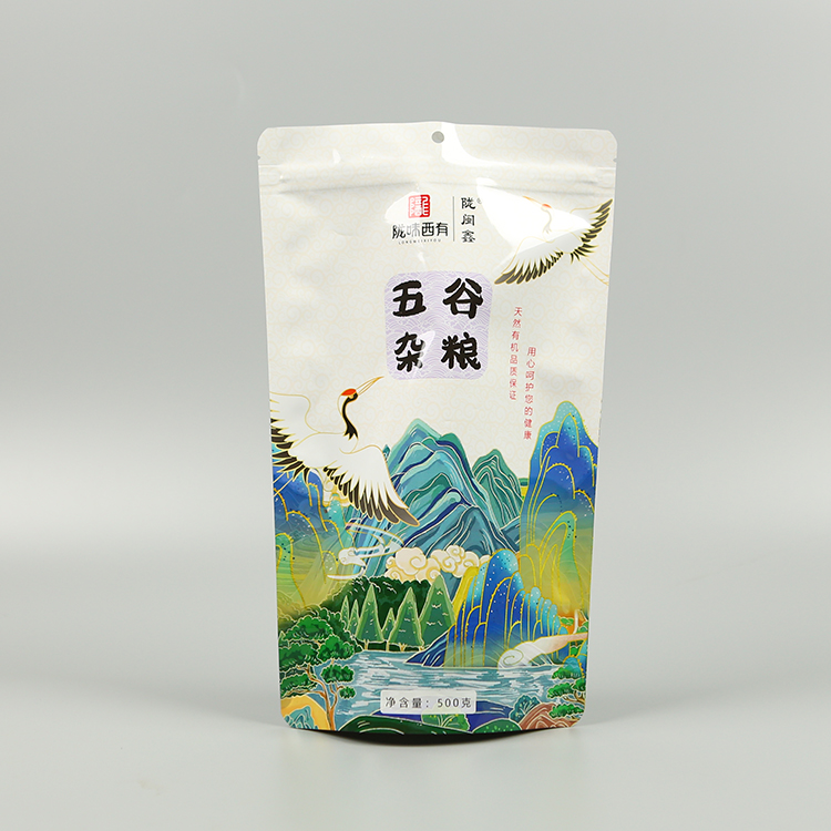 500g五谷雜糧站立拉鏈袋